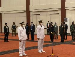 Pelantikan Bupati dan Wabup Halmahera Selatan Oleh Gubernur Malut