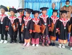 Wisuda Angkatan III Digelar PAUD Mentari Kamarian