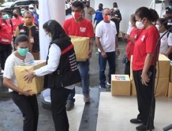 Sebanyak 52 Paket Sembako Disalurkan My Home Ambon Sebagai Bentuk Berbagi Kasih