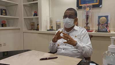 TNI-AU Persentasi Seluruh Bukti Terkait Lahan Milik Mereka Kepada Walikota Ambon