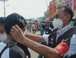 Satgas COVID-19 Rutin Operasi Yustisi dan Sosialiasi Prokes ke Warga Kota Ambon