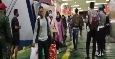 Arus Balik Lebaran Idul Fitri 1443 Hijriah di Kabupaten Buru Sepi