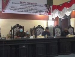 DPRD Maluku Tengah Gelar Sidang Paripurna LPP APBD Tahun 2021