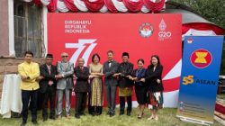 Peringatan 55 Tahun ASEAN di KBRI Nur-Sultan, Dubes Fadjroel Dorong Kolaborasi Kawasan