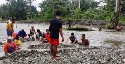 Puluhan Rumah Warga Dusun Laala Terendam Banjir