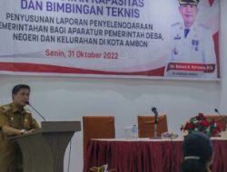 Pemkot Ambon Gelar Kegiatan Peningkatan Kapasitas dan Bimbingan Teknis