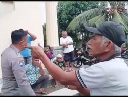 Warga Dusun Taman Sejarah Mengamuk di Depan Kantor Desa Waesala