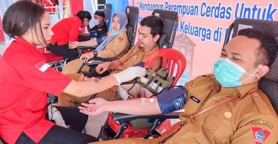 DWP Kota Ambon Bersama PMI Gelar Donor Darah