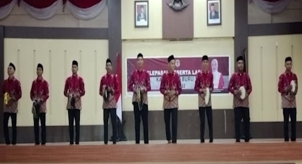 Kontingen Lasqi Kabupaten Buru Optimis Juara Umum Festival Seni Qasidah Tingkat Provinsi Maluku