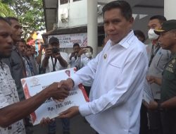 Pemkot Ambon Mulai Salurkan BLT BBM Untuk Nelayan dan Tukang Ojek