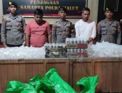 Polisi Amankan Dua Pelaku Pengedar Cap Tikus di Kota Ternate