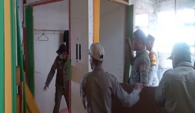 Sebanyak 93 Lapak di Pasar Gotong Royong Dibongkar