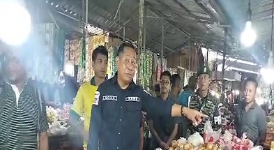 Jelang Hari Raya Iduladha 1444 H Tim Gabungan Sidak Pasar Binaiya Masohi
