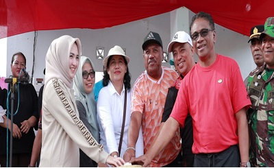 Bella Marasabessy Buka Kegiatan HUT Ke 44 POLIKA