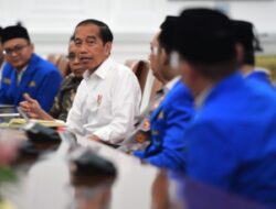 Presiden Jokowi Terima Kunjungan PB PMII