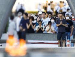 Hiroshima Peringati 78 Tahun Serangan Bom Atom AS