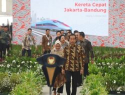 Presiden Jokowi: Kereta Cepat Menandai Era Modernisasi Transportasi Massal di Indonesia