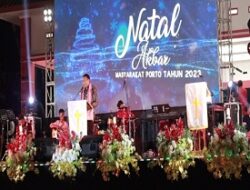 Ratusan Masyarakat Negeri Porto Sambut Natal Akbar dengan Sukacita