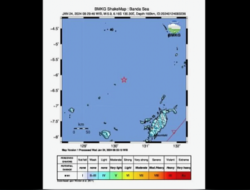 Gempa M5,9 Guncang Wilayah Laut Banda