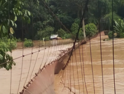 15 Anak Terbawa Arus Banjir di Desa Karang Agung OKU