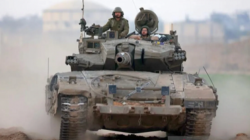 Tentara Israel di Gaza selatan