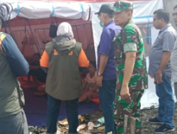 BNPB Tinjau Kondisi Pengungsian Korban Erupsi Gunung Ibu di Halmahera Barat