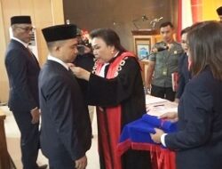 Ketua PN Lantik 34 Anggota DPRD Kota Ambon Periode 2024-2029 