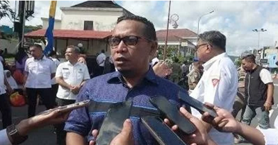 Ketua DPRD Kota Ambon Mourits Tamaela