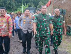Kasad dan Pangdam XIII/Merdeka Tinjau Danau Tondano