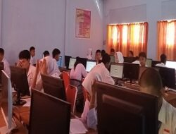 SMA Angkasa Lanud Pattimura Gelar USBK dalam Dua Sesi