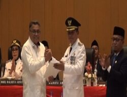 DPRD Kota Ambon Gelar Paripurna, Walikota Paparkan Visi-Misi