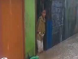 Puluhan Rumah Terendam Banjir Akibat Hujan Lebat dan Angin Kencang
