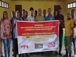 Jaga Perdamaian, Desa Nuruwe Gelar Deklarasi Damai Dukung Proses Hukum Kasus Penganiayaan