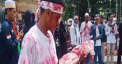 seruan genosida gaza