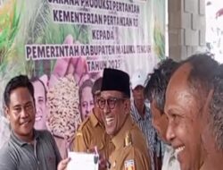 Pemkab Maluku Tengah Terima Bantuan Alsintan dari Kementan