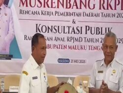 Pemkab Maluku Tengah Gelar Musrenbang, Susun Prioritas Pembangunan Berkelanjutan 2026