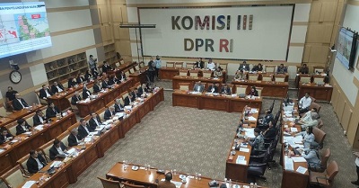 bnn rapat dengan komisi III dpr