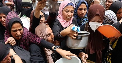 israel izinkan bantuan pangan ke gaza