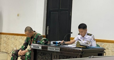 terdakwa oknum tni al-jumran