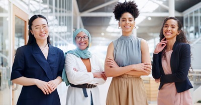 ilustrasi perempuan internasional