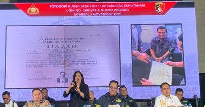 bareskrim jumpa pers kasus tudingan ijazah palsu jokowi
