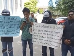 Demo FMRB Desak Pemerintah Selesaikan Persoalan Tambang Emas Gunung Botak