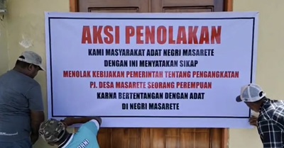 demo warga masarete