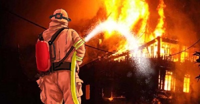 Polisi Tangkap Suami Pembakar Rumah Kontrakan di Cakung