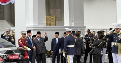 presiden prabowo dan anwar ibrahim