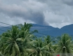 Gunung Dukono di Maluku Utara Meletus, Hembuskan Abu Vulkanik