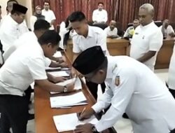 Bupati Malteng Hadiri Penandatanganan Monitoring Controlling Surveillance for Prevention