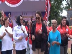 DPPKB Ambon Selenggarakan Lomba Senam Lansia & Cek Kesehatan