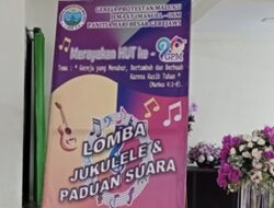 Jemaat Gereja Imanuel OSM Adakan Beragam Lomba Meriahkan HUT GPM Ke 90
