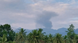 Gunung Dukono Erupsi, Lontarkan Abu Vulkanik